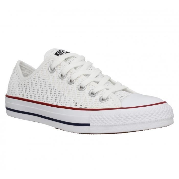 converse silver crochet