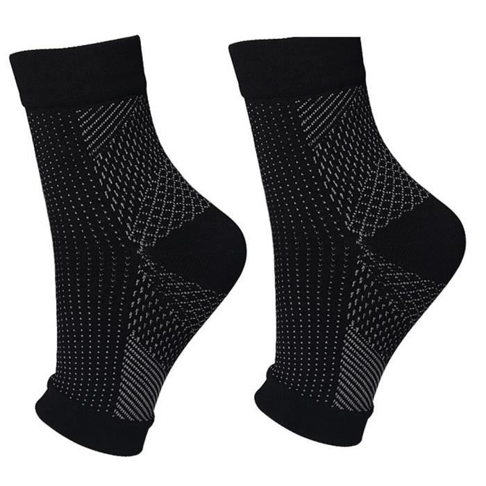 Chaussettes De Compression IOMI Pour Fasciite Plantaire - Confort Talon Et Arche, Unisexe