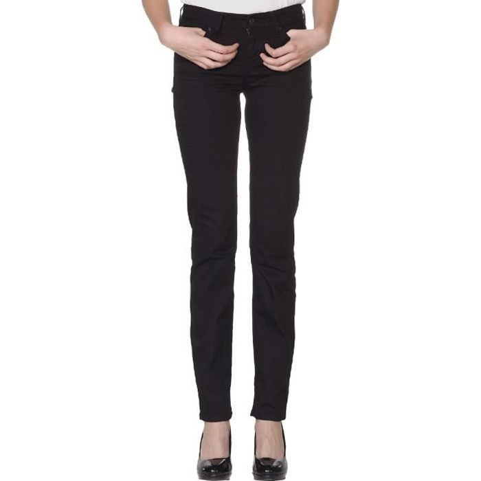 Jeans Levi's 714 Straight noir pour femmes. 21834 0001. Noir Noir -  Cdiscount Prêt-à-Porter