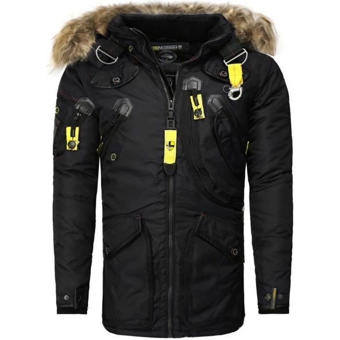 Parka homme Geographical Norway Parka Agaros noir XXL