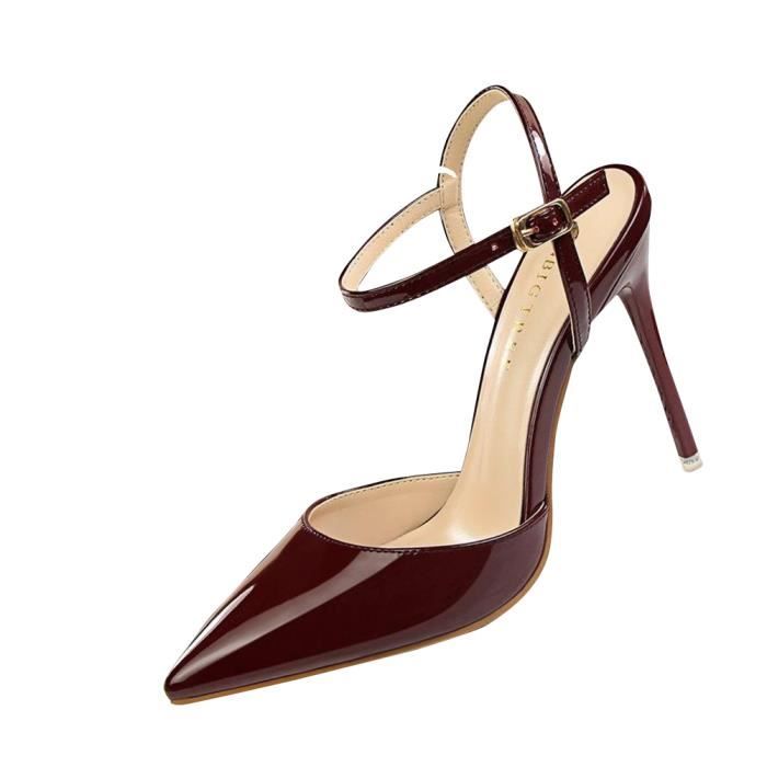 Chaussures rouge vernis online