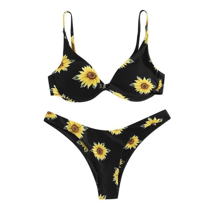 Maillot 3 Pièces Fille Avec Jupe Maille - 9 à 13 Ans - Bretelles Réglables - Tissu Doux Et Extensible