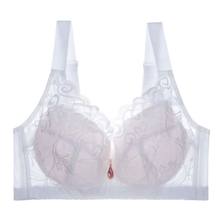 Soutien-gorge De Nuit/allaitement En Coton Dentelle - Réglable, Confort Grossesse Et Quotidien - Tailles M à XXL - 3