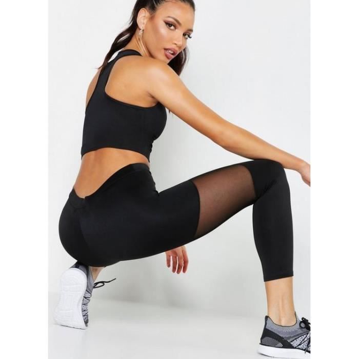 Legging de Sudation Femme - Taille Haute - Noir - pour Yoga, Jogging, Gym -  XL noir - Cdiscount Sport