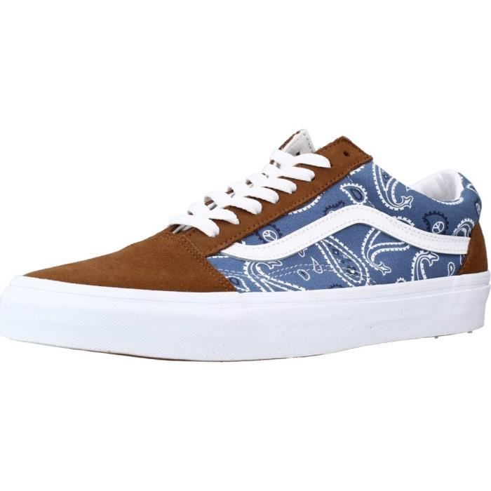 Vans Basket - VANS - 124983 - Blanc - Homme - Lacets
