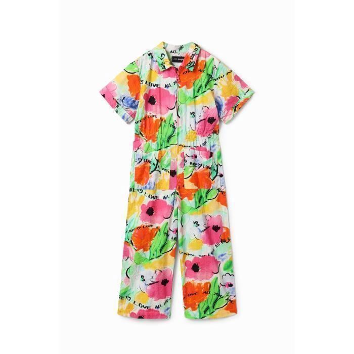 Combinaison fille Desigual Wisteria multicolore 5 6 ans