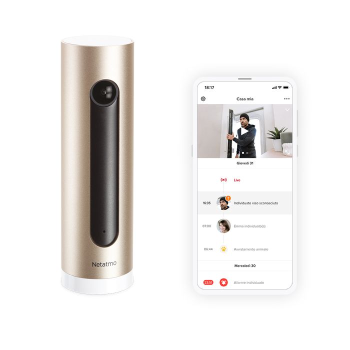 La caméra de surveillance Netatmo est de retour à moitié prix pour les  soldes