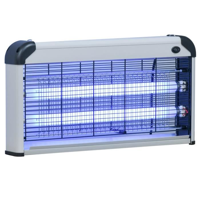Lampe Anti Moustiques Electrique Tue Mouches Insectes UV Efficace Aspectek 40W 