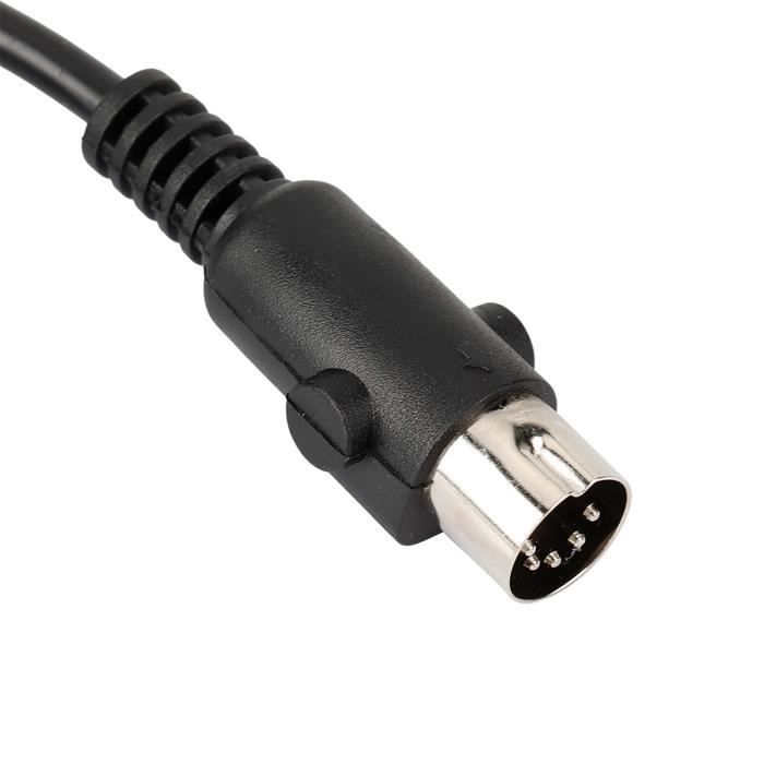 Télécommande Main 4 Boutons Pour Fauteuil Élévateur/Inclinable - 160cm Cable 12-24V Noir
