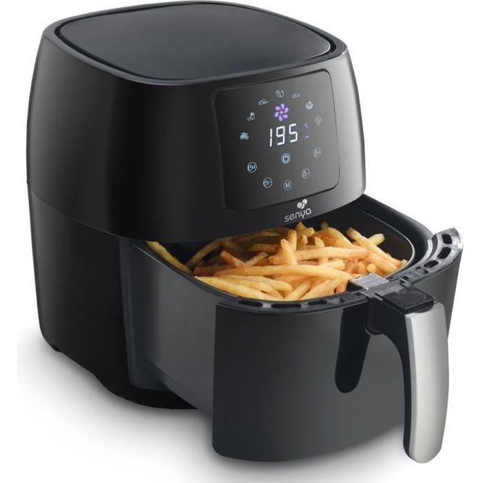 MOULINEX - Friteuse sans huile 1.2kg 1500w inox - EZ401D10 easy fry deluxe  - Vente petit électroménager et gros électroménager