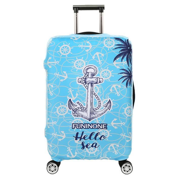 Naapesi Housse De Valise Extensible, Protection Anti-Rayures Avec Fermeture Éclair, Convient Aux Bagages De 18 à 32 Pouces, Lavable Et Durable Pour Voyage