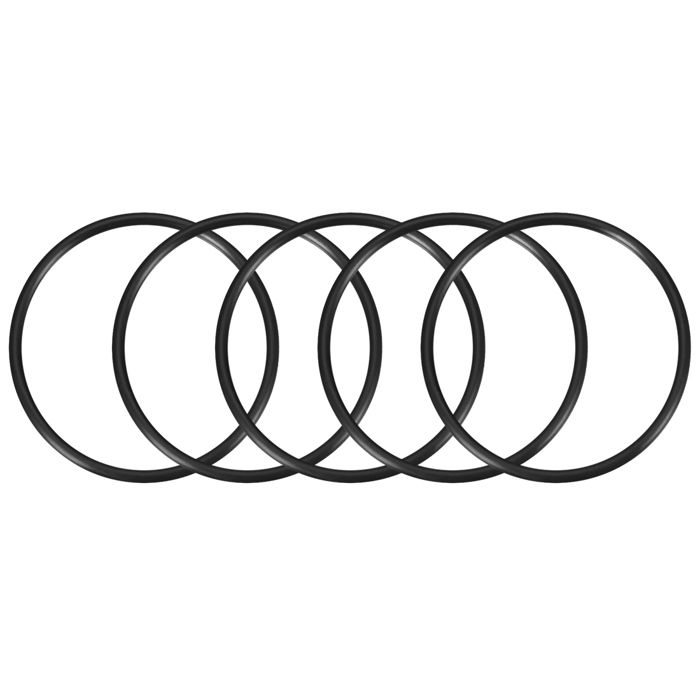 Joint Torique Caoutchouc Nitrile-butadiène NBR SOURCING MAP 5,8mm Diamètre Intérieur 9,6mm