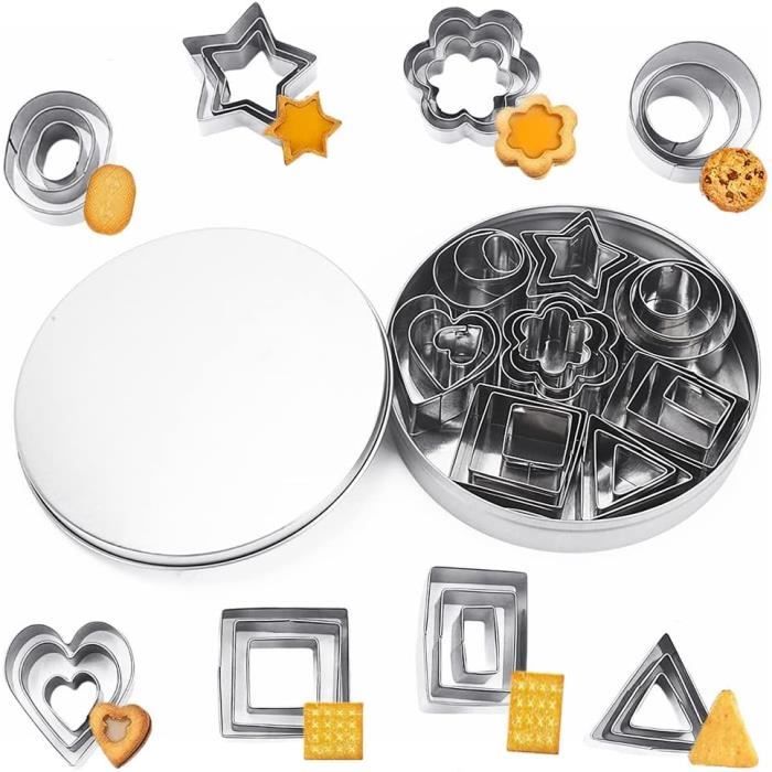 Kit De 5 Emporte-Pièces Chats En Inox - Parfait Pour Biscuits, Pâtisseries Et Créations DIY