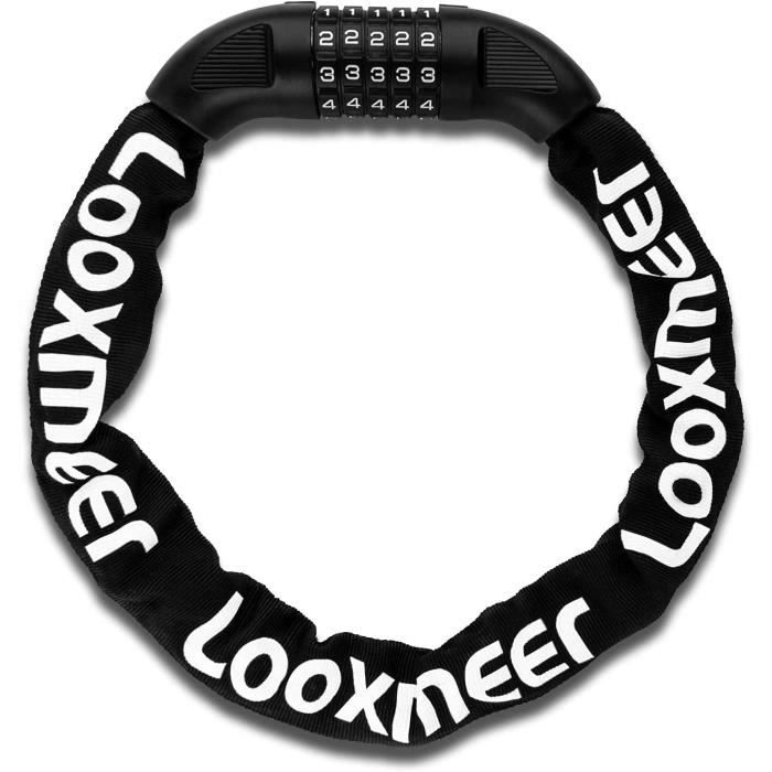 Antivol À Chaîne Pour La Fermeture Des Vélos, Motos 25 X 1000 Mm[u290