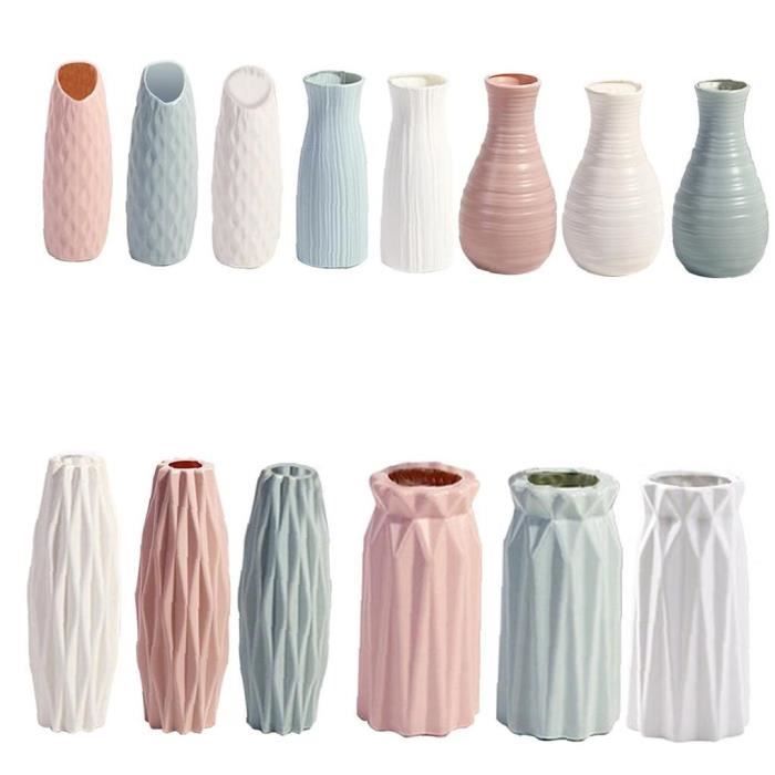 ComSaf Lot De 6 Petits Vases En Verre Transparent En Vrac, Mini