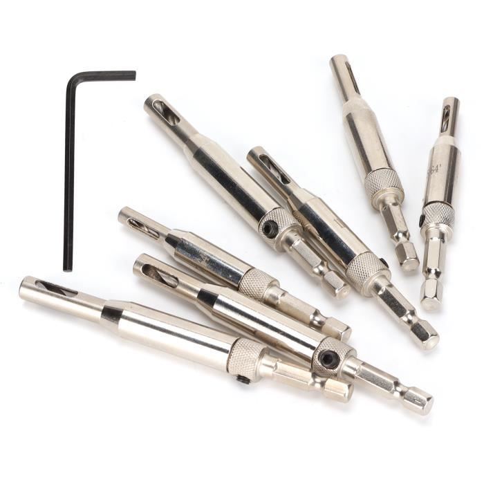 6 Mèches à Percer En HSS Revêtu Titane - 2.6mm, Pour Métal, Inox, Acier, Alliage