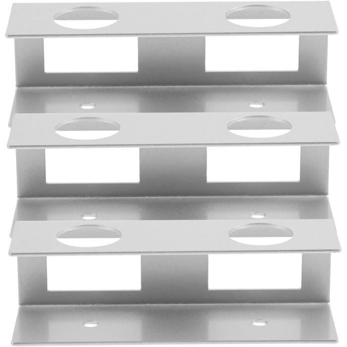 Lot De 3 Supports Sous Bureau Pour Ordinateur Portable, Clavier, Routeur - Etagère Rangement