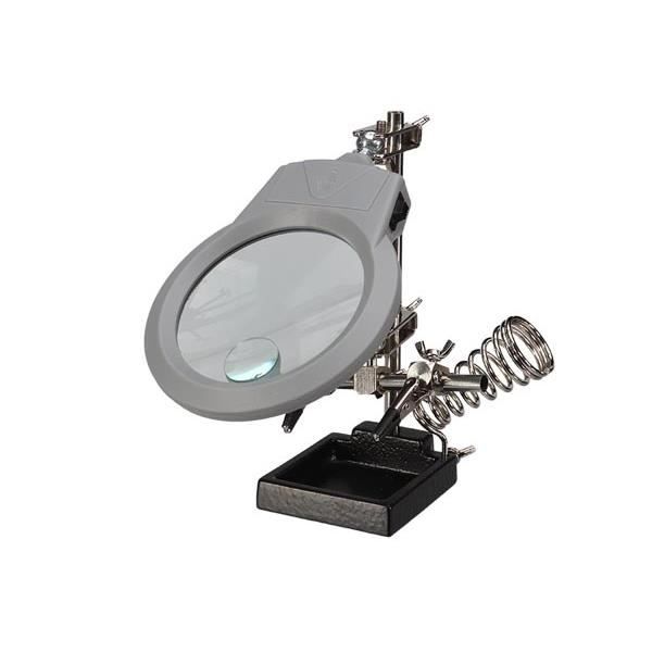 SUPPORT SOUDURE TROISIEME MAIN AVEC LOUPE