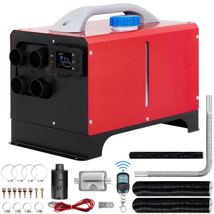 Chauffage Diesel 8KW Triclicks 12V - Pour Camion, Camping-car, Bateau - Chauffage Stationnement Rapide Avec Télécommande