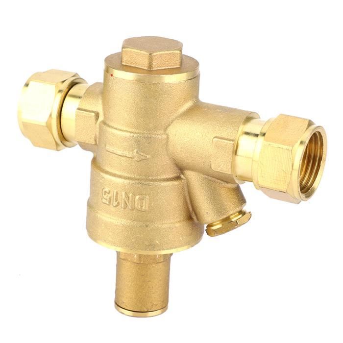 DN15 Messing Verstellbar 1/2" Wasserdruckregler Reduzierstück