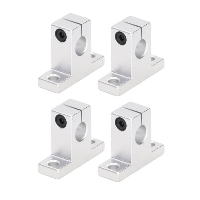 2 Pièces Supports De Rail Linéaire SK20 - Tige De Serrage Pour Guidage 20 Mm | Accouplement Rail Mouvement