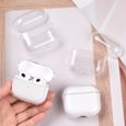 Pour AirPods 3 - Étui Transparent pour écouteurs Apple Airpods, boîtier de chargement, coque-1