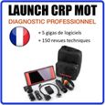 Valise Diagnostique Pro Multimarque En Français Obd Obd2 Diagnostic LAUNCH CRP MOT-1