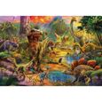 Puzzle Terre de Dinosaures - Educa - 1000 pièces - Animaux - Adulte-1