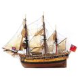 Maquette de bateau en bois : Endeavour Coloris Unique-1