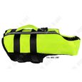TD® gilet de sauvetage chien pour taille s petit animaux de compagnie chat fluorescent flottant moyen de flottaison sécurité-1