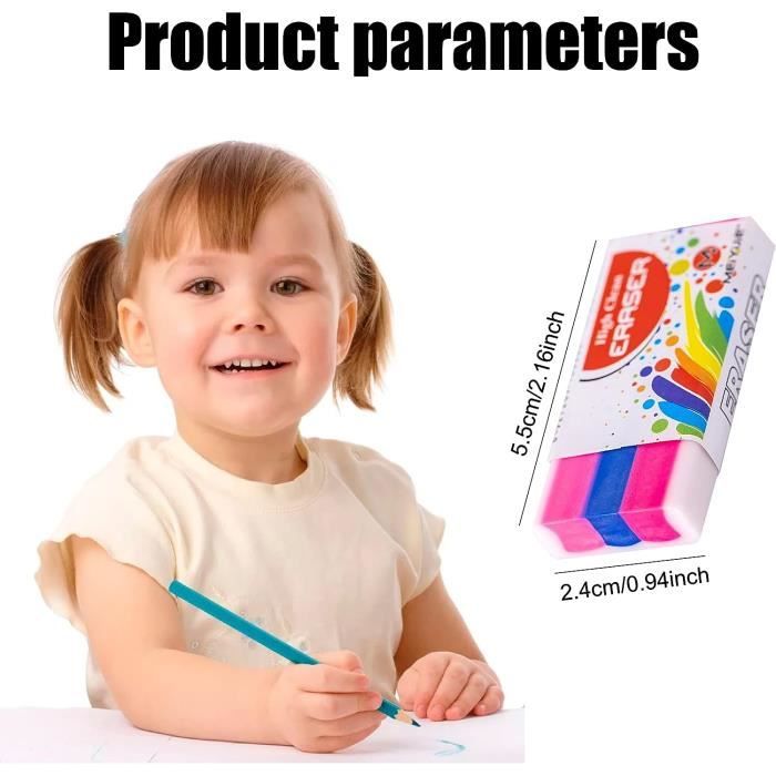 22 Pièces Gomme à Effacer Gomme Fantaisie Gomme en Forme de Cookie