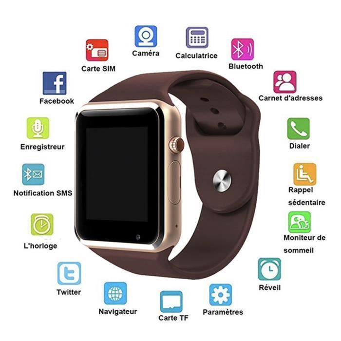 Montre connectée compatible online huawei p smart