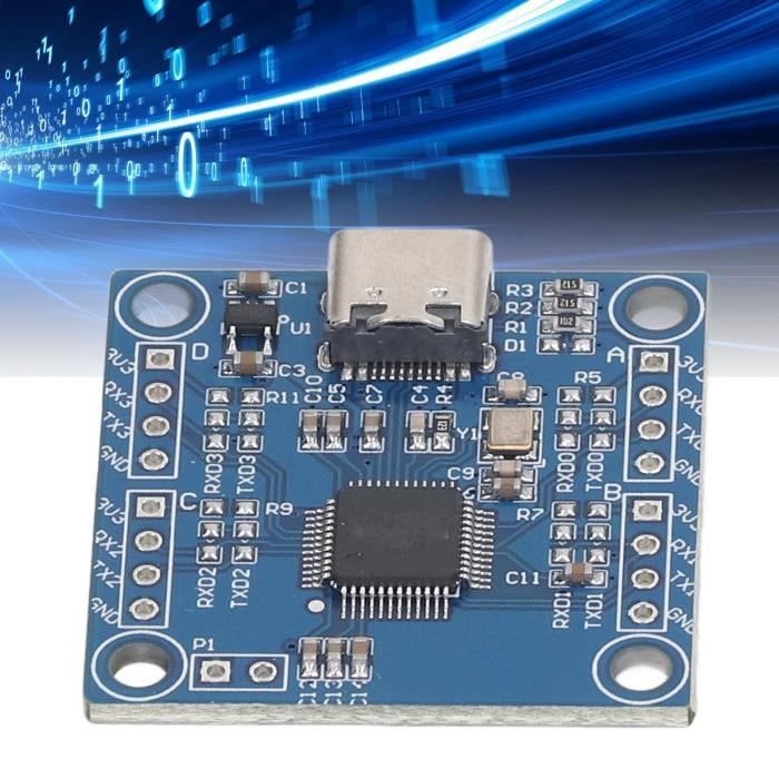 ROM Module Usb Vers Ttl Module Usb À 4 Voies Ttl 3.3V 12Mbps Débit En ...