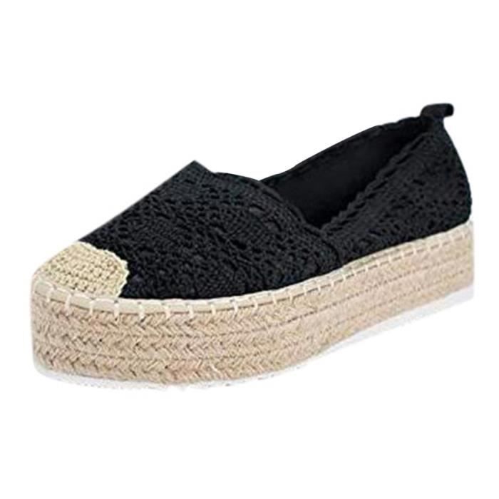 Chaussures femme espadrilles compensees outlet