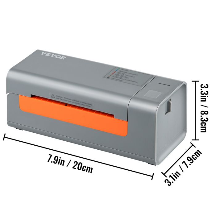 Imprimante d'étiquettes Thermique - VEVOR - 4x6 Code à Barres USB Haute  Vitesse 150 mm/s 203 dpi pour Colis Expédition - Gris - Cdiscount  Informatique