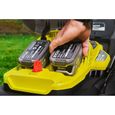 Tondeuse RYOBI 18V LithiumPlus Brushless - coupe 40cm - 2 batteries 4,0 Ah - 1 chargeur rapide - RY18LMX40A-240-2