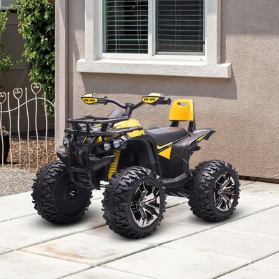 Quad électrique enfant 12V - 4x4 - avec télécommande - 2 moteurs 35W - MP3/ USB