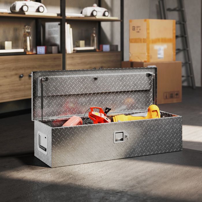 Boîte à outils multifonction en Aluminium pour boî... – Grandado