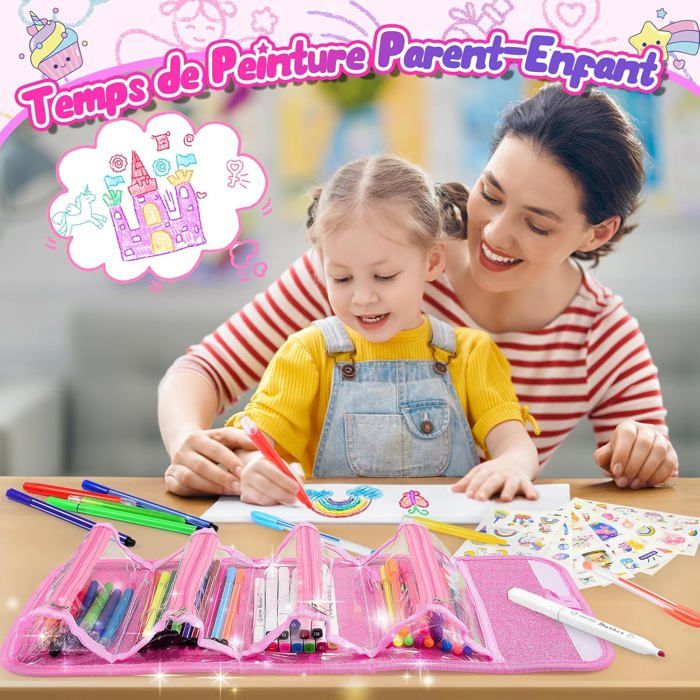 Cadeau Fille 5 6 7 8 9 10 Ans, Kit Loisir Enfant Jouet 6-8 Ans Activité Manuelle