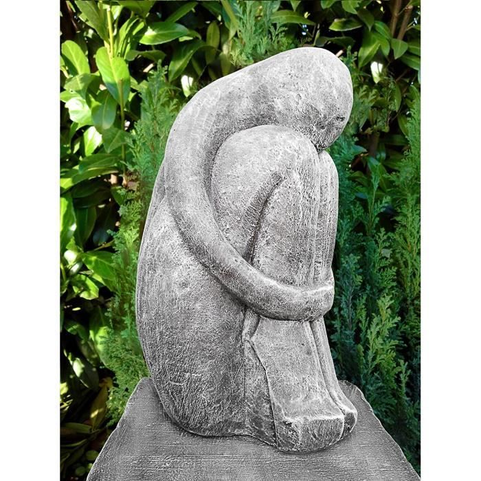 Gremlin Sprite Statue de jardin en pierre à suspendre[1282] - Cdiscount  Jardin
