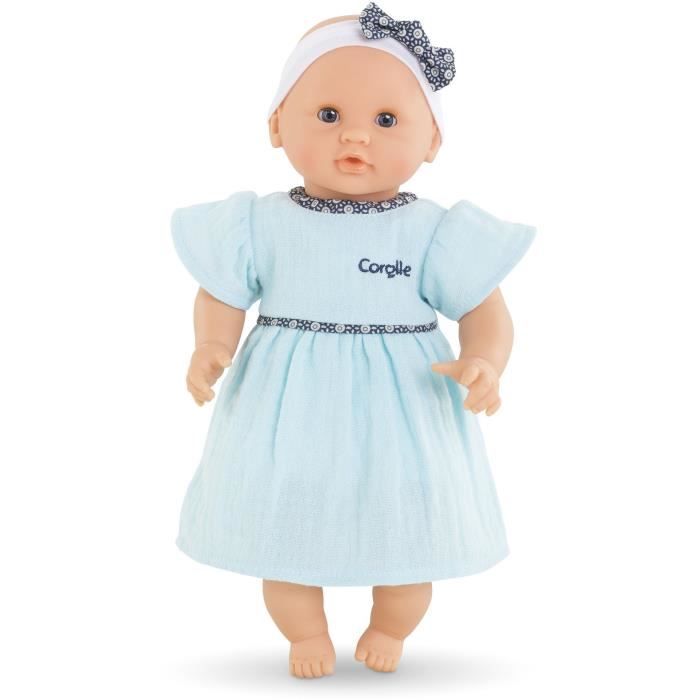 Poupon Bébé Calin Maud - Corolle - 30 cm - Corps souple - Yeux dormeurs -  Senteur de vanille - Cdiscount Jeux - Jouets