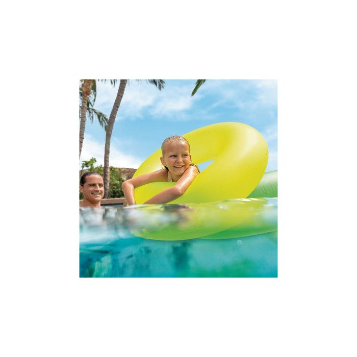 Bouée - INTEX - Givrée - Diamètre 91cm - Vinyle résistant sans phtalate ...