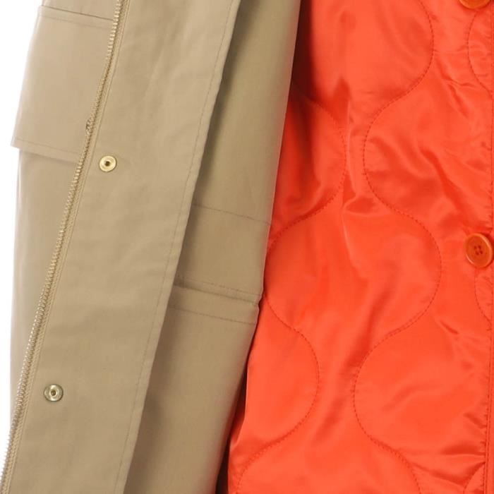 Veste Manteau Beige Homme Tommy Hilfiger Militaire Modulaire