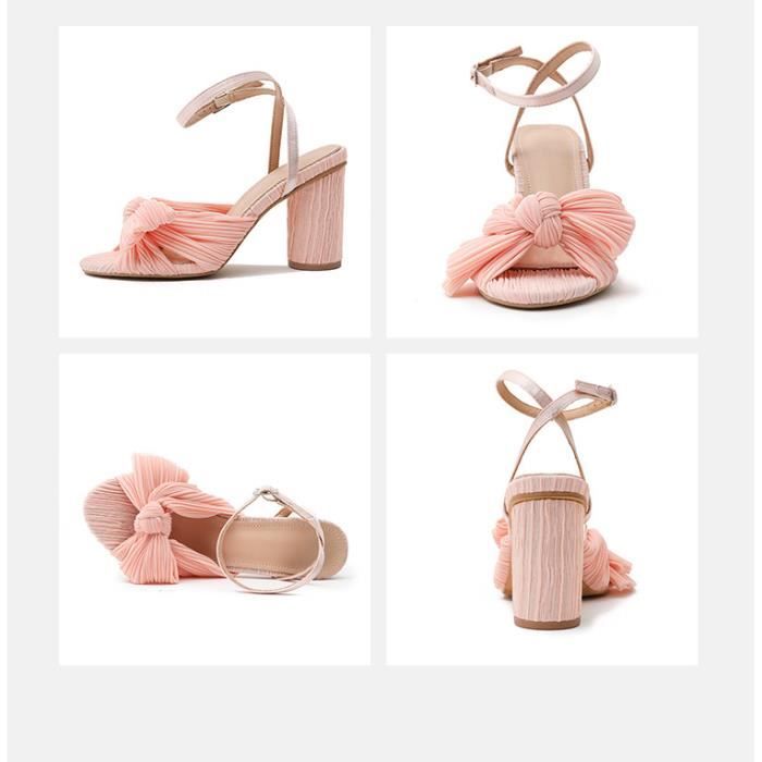 Sandale femme noeud on sale