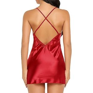 Amazon Chemise De Nuit Xxl Ensemble De Pyjama En Satin Pour Femmes