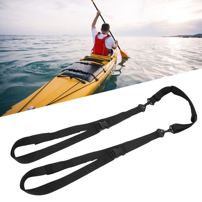 Sangle De Transport Pour Paddle NC - Bandoulière Rembourrée Avec Sangles Et Sac étanche - Orange