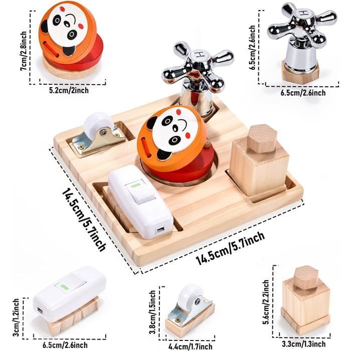 Jouet enfant 2 ans - Montessori 2 Ans - Jouet Bois 2 Ans,Cadeau bébé 2 Ans, Jeu de Tri Montessori Puzzle en Bois,Récolte de Carottes - Jeux - Jouets