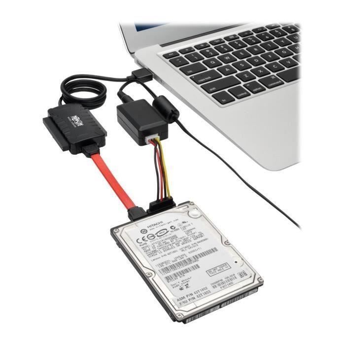 Avis Adaptateur USB 2.0 pour disque dur 2.5''/3.5'' IDE/SATA - Commentaires  et tests des clients LDLC