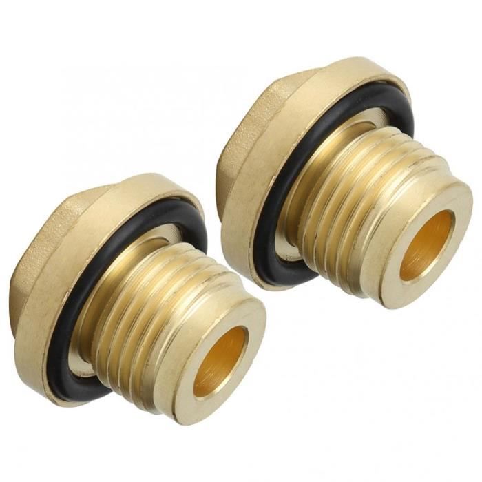 Bouchons Vidange Glacière Camping – 2,5 Cm Et 3,8 Cm – Facile à Installer – Sans Outil