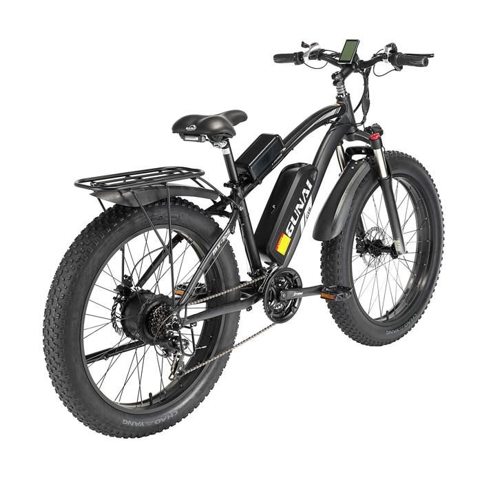 Vélo Électrique Adultes 26 X 4,0 VTT Fat Bike GUNAI MX02S 1000W